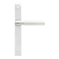 Brompton Slimline Lever Espagnolette Latch Set - Polished Chrome