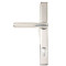 Brompton Slimline Sprung Lever Espagnolette - Polished Marine Stainless Steel