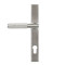 Brompton Slimline Sprung Lever Espagnolette - Satin Marine Stainless Steel