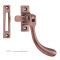 Croft 1792W Bulb End Casement Fastener - Weatherseal