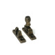 Burnished Brass Beehive Brighton Fastener Narrow (Square)