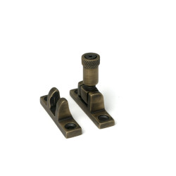 Burnished Brass Brompton Brighton Fastener - Narrow (Square)