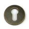 Burnished Brass Regency Concealed Escutcheon
