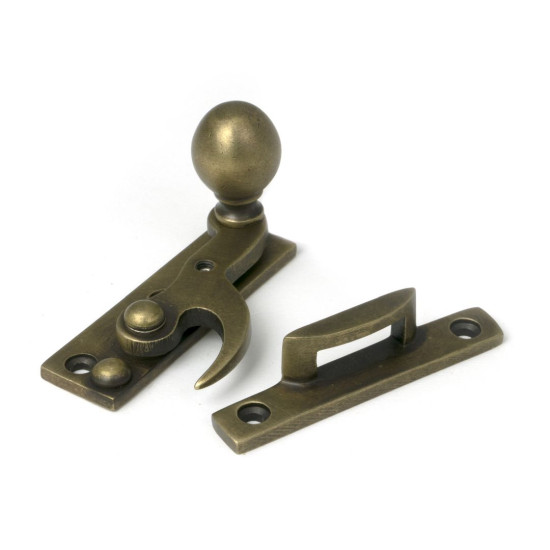 Burnished Brass Sash Hook Fastener