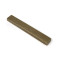 Burnished Brass Slimline External Blank Plate (Each)