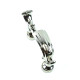 Nickel Doctor's Door Knocker