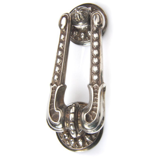 Nickel Regency Door Knocker