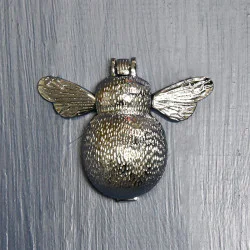 Polished Chrome Bee Door Knocker