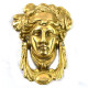Brass Grecian Goddess Door Knocker - Seconds