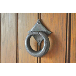 Kirkpatrick A6058 Ring Door Knocker - Argent Finish