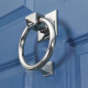 Bloomsbury Round Door Knocker - Polished Chrome