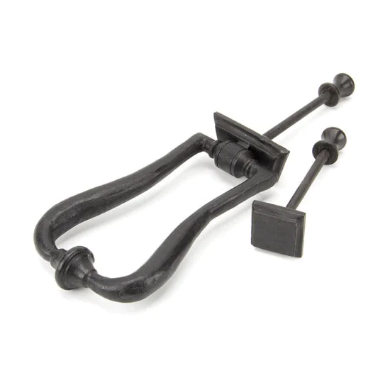 Blacksmith External Beeswax Slimline Art Deco Door Knocker