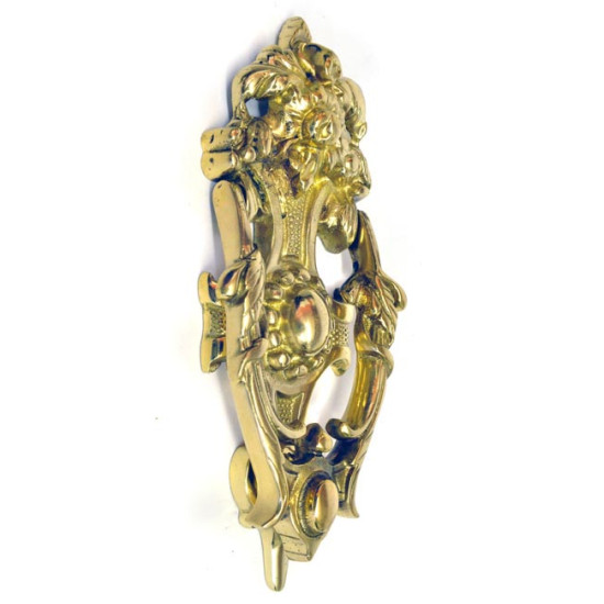 Brass English Rose Door Knocker