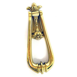 Brass Teardrop Loop Door Knocker