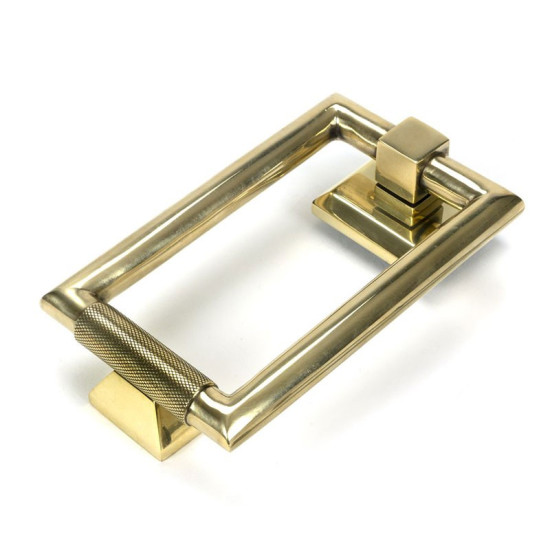 Aged Brass Brompton Door Knocker