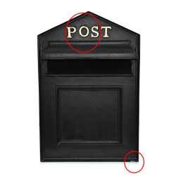 Cambridge Through The Wall Post Box - SECONDS