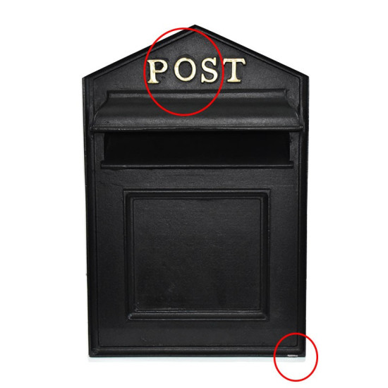 Cambridge Through The Wall Post Box - SECONDS