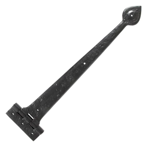 Cast Iron T Hinges - Antique Finish