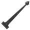 Cast Iron T Hinges - Antique Finish