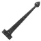 Cast Iron T Hinges - Antique Finish