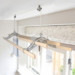 Chrome Classic Kitchen Maid® Pulley Clothes Airer