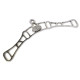Chrome Victorian Kitchen Maid® Single Clothes Airer End