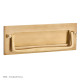 Croft 1643 Postal Knocker Letter Plate