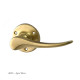 Codsall Lever Door Handle on a Round Rose