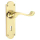 Croft 2168 2169 Ornate Lichfield Lever Door Handle