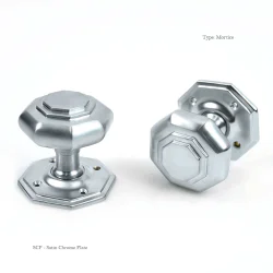 Flat Octagon Door Knob