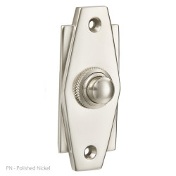 Croft 7015 Art Deco Bell Push