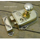 Cromwell Solid  Brass Rim Latch Set