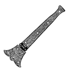 Kirkpatrick 974 Champagne Door Hinges