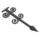Kirkpatrick 818 Queen Fleur De Lys Hinge Fronts