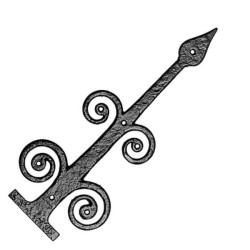 Kirkpatrick 818 Queen Fleur De Lys Hinge Fronts