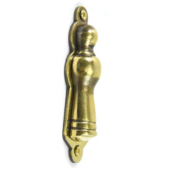 Lady Escutcheon - Aged Brass