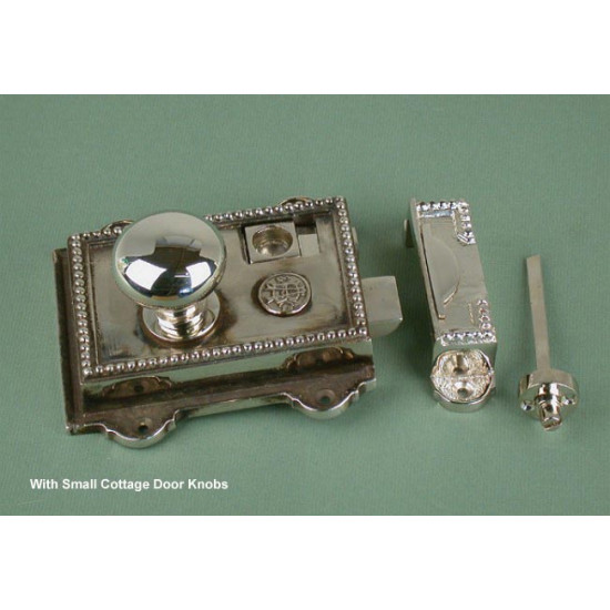 Regency Nickel Rim Latch Set