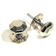 Nickel Octagon Door Knobs