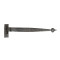 Blacksmith External Beeswax Arrow Head Door Hinges - Hook and Band Cranked
