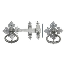 Blacksmith Pewter Patina Shakespeare Latch Set