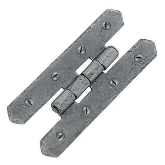 Blacksmith Pewter Patina H Hinges