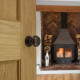 Bloxwich Door Knobs - Aged Bronze Finish