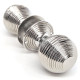 Grand Nickel Beehive Door Knobs