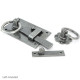 Blacksmith Pewter Patina Cottage Latch Set