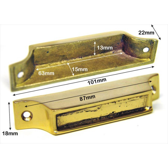 Brass Rim Lock Keep Number 5