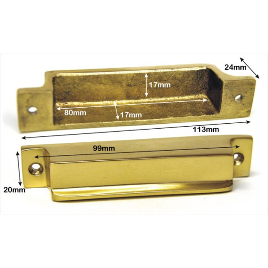 Brass Rim Lock Keep Number 9