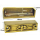 Brass Rim Lock Keep Number 10