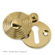 Reeded Escutcheon