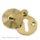Reeded Escutcheon