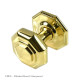Flat Octagonal Centre Door Knob